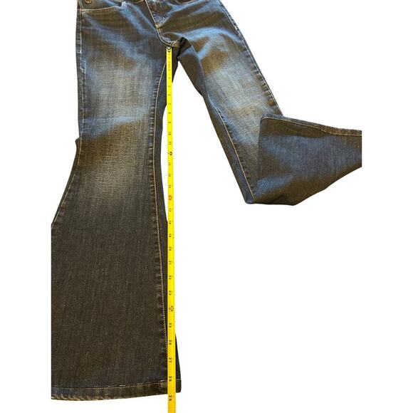 Carmen Steffens Wide Leg Denim Jeans Size 36 US Small - Picture 7 of 8